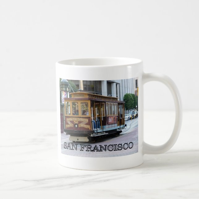 Taza De Café Teleférico de San Francisco (Derecha)
