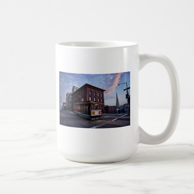 Taza De Café Teleférico de San Francisco (Derecha)