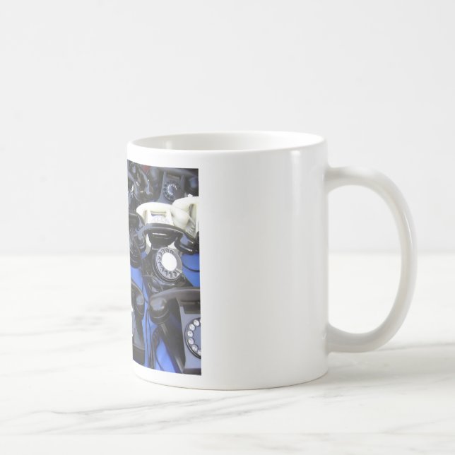 Taza De Café Teléfono rotatorio (Derecha)