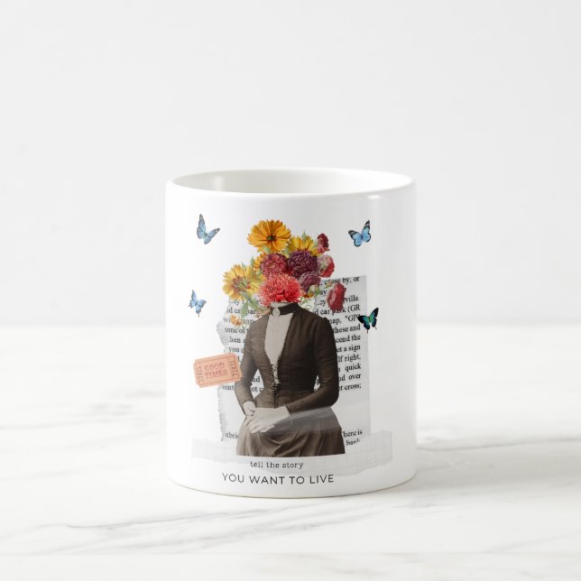 Taza De Café Tell the story you want to live (Centro)