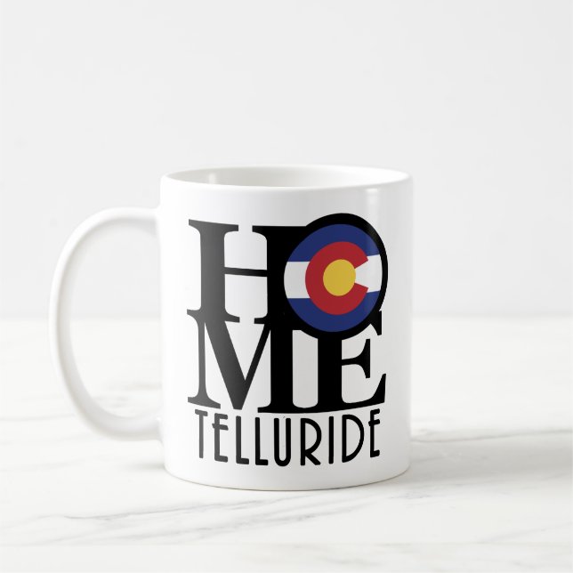 Taza De Café Telluride HOME 11oz (Izquierda)