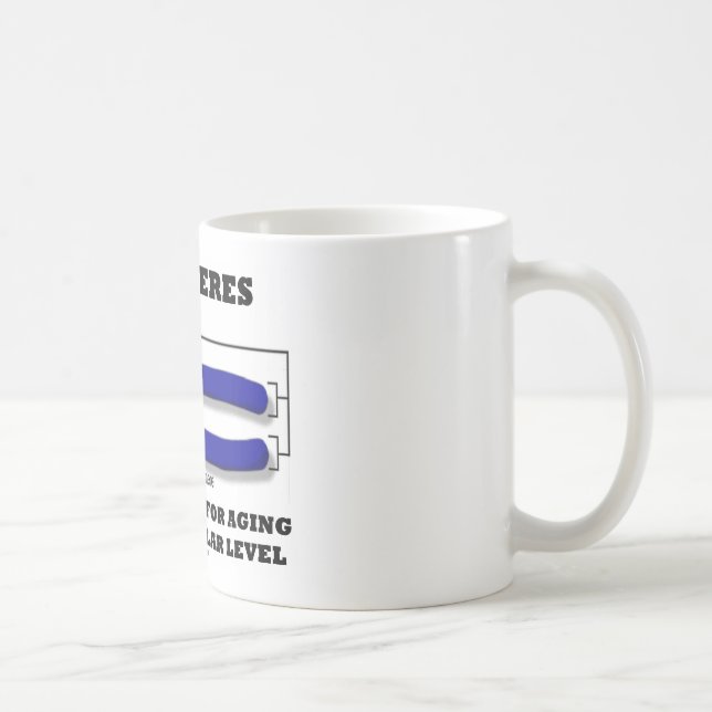 Taza De Café Telomeres responsable del envejecer en el nivel (Derecha)