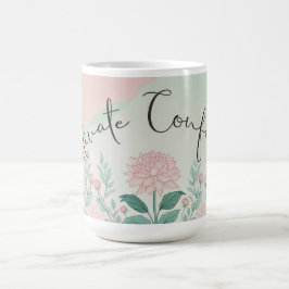 Taza De Café Tema de confianza de cultivo