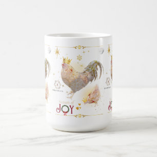 Taza De Café Tema de Navidad Boganhues impresión