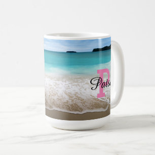 Taza De Café Tema de playa personalizado