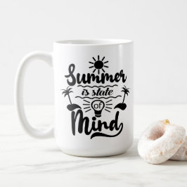 Taza De Café Tema de vacaciones de verano