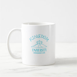Taza De Café Tema del cristianismo universitario del Reino