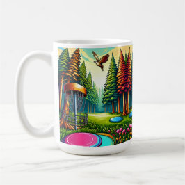 Taza De Café Tema del disco Golf y el águila