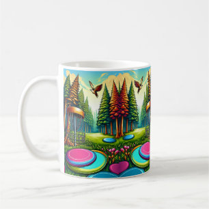Taza De Café Tema del disco Golf y el águila
