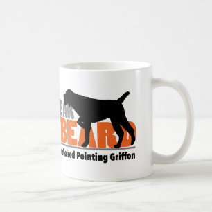 Taza De Café Tema la barba - el señalar Griffon Wirehaired