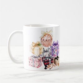 Taza de café temática de belleza/maquillaje impres