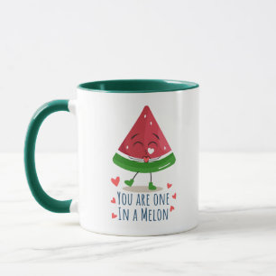 Taza de café temática de frutas estéticas 