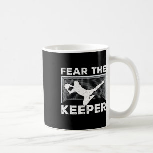 Taza De Café Teme Al Portero Divertido Portero De Fútbol Porter