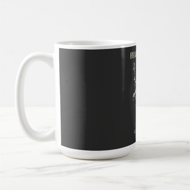 Taza De Café Teme lo Profundo – Poseidón Mítico  (Izquierda)