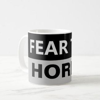 Taza De Café TEMER AL Músico DE LOS HORNS
