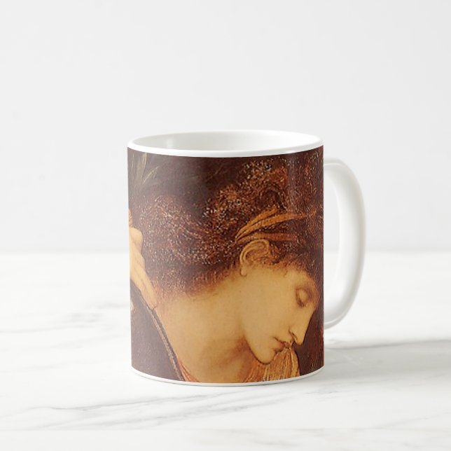 Taza De Café Temperantia de Sir Edward Coley Burne-Jones (Anverso derecho)