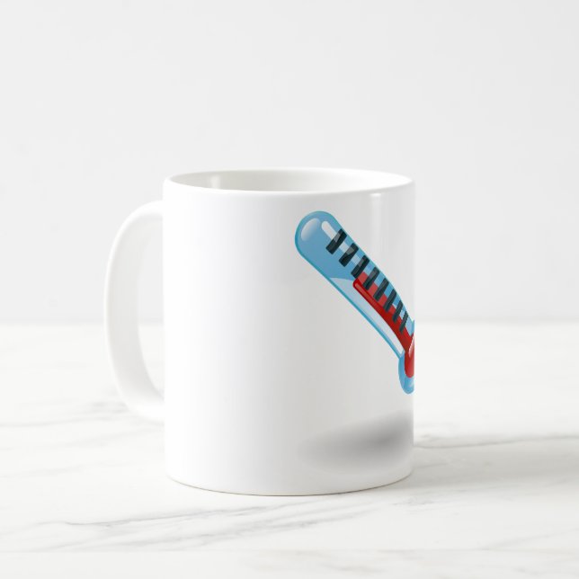 Taza De Café Temperatura del termómetro (Anverso izquierdo)