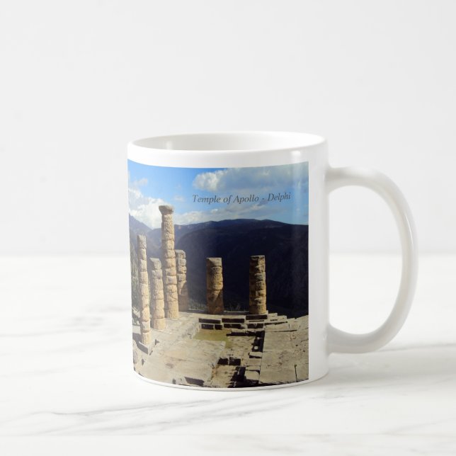 Taza De Café Templo de Apolo - Delfos (Derecha)
