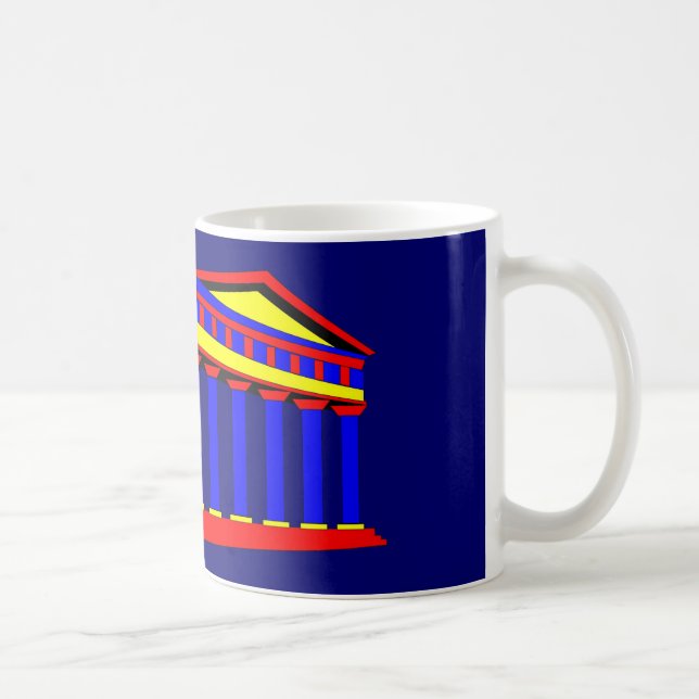Taza De Café Templo de Neptuno (Derecha)
