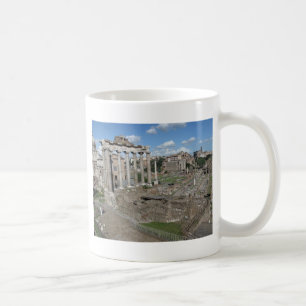 Taza De Café Templo de Saturn, foro Romanum