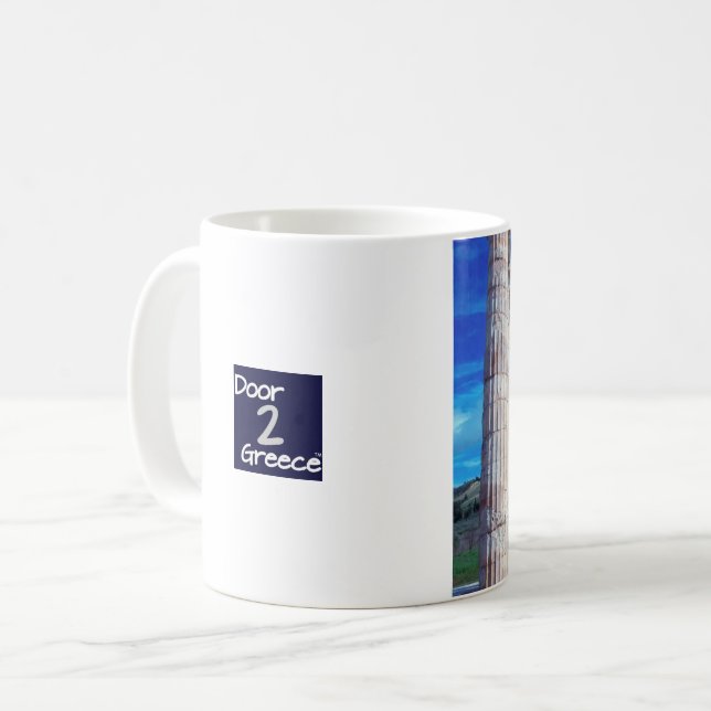 Taza De Café Templo de Zeus - Nemea (Anverso izquierdo)