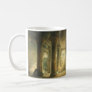 Taza De Café Templo Egipcio Antiguo de Esna