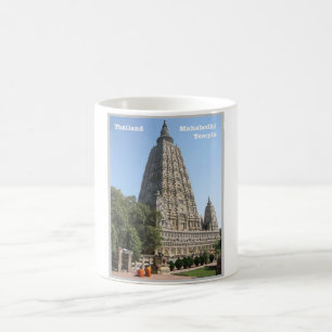 Taza De Café Templo Mahabodhi - Tailandia -