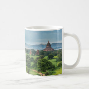 Taza De Café Templos en Bagan, Myanmar