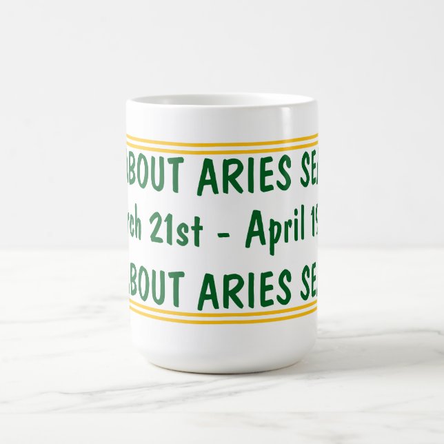Taza De Café Temporada de Aries (Centro)