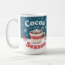 Taza De Café Temporada de cacao feliz navidad