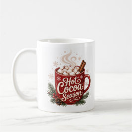Taza De Café Temporada de Chocolate Caliente Navideño Invernal