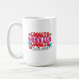 Taza De Café Temporada de Coquito, Día Nacional del Coquito