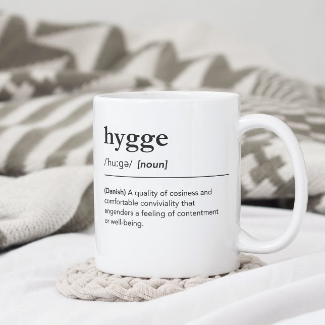 Taza De Café Temporada de cosecha de Hygge definition escandina (Subido por el creador)