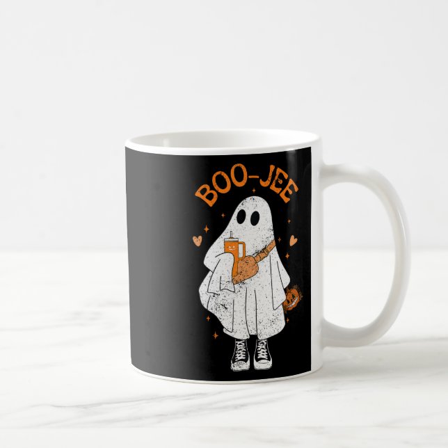 Taza De Café Temporada de fantasía aguda Fantasma Halloween Bou (Derecha)