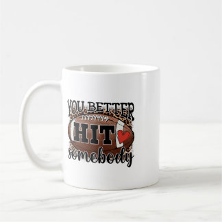 Taza De Café Temporada de fútbol de juego de día mejor golpear 
