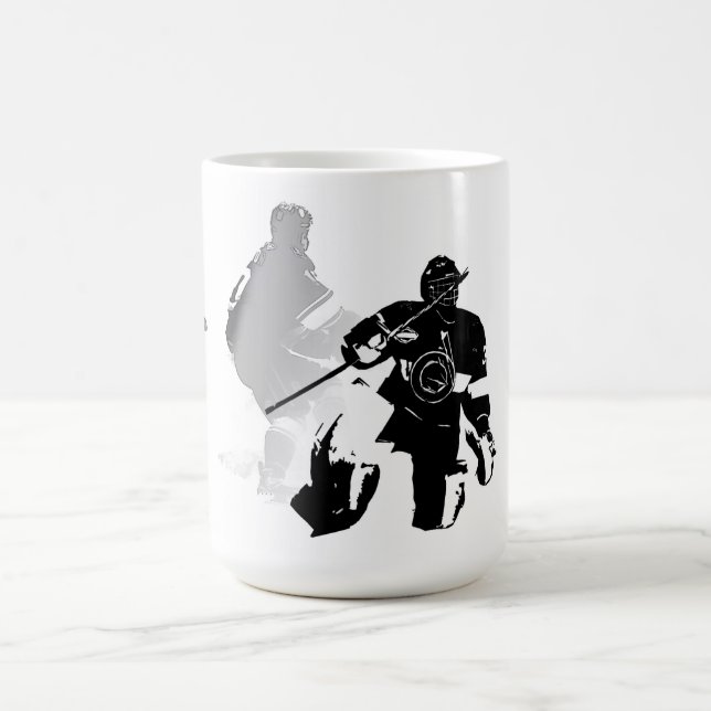 Taza De Café Temporada de hockey sobre hielo - Goalie y Forward (Centro)