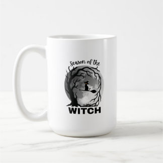 Taza De Café Temporada de la Bruja Gata