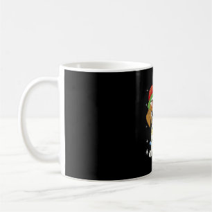 Taza De Café Temporada de Navidad Santa Jack Russell Terrier