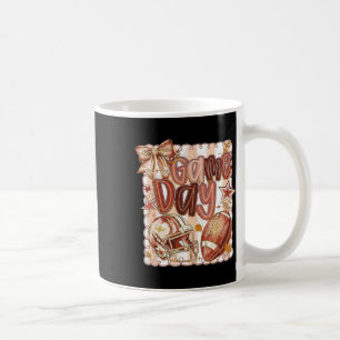 Taza De Café Temporada de touchdown Juego de fútbol americano D