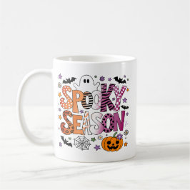 Taza De Café Temporada espeluznante de lesbianas en Halloween