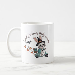 Taza De Café Temporada espeluznante Temporada de estudio Conejo