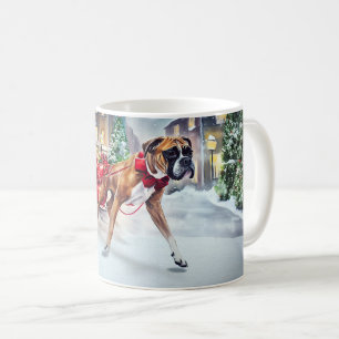 Taza De Café Temporada Navideña de Boxer