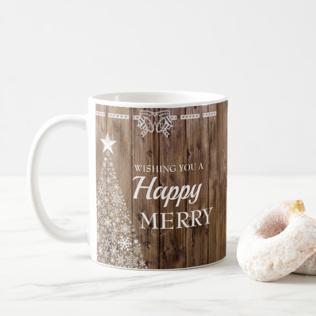 Taza De Café Temporada navideña de la madrugada rusa (Con donut)