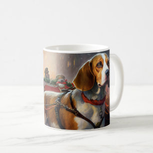 Taza De Café Temporada Navideña del Beagle