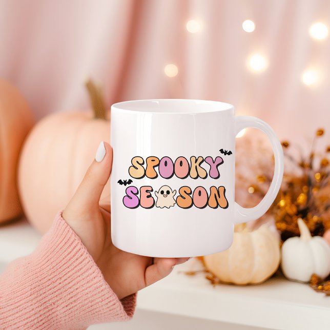 Taza De Café Temporada Retro Spooky (Subido por el creador)