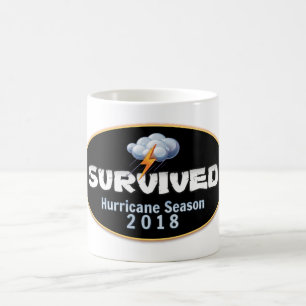 Taza De Café Temporada sobreviviente de huracanes 2018