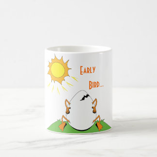Taza De Café Temprano, pájaro…