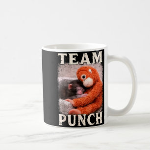 Taza De Café Tendencia de meme de golpe de mono bebé equipo mem