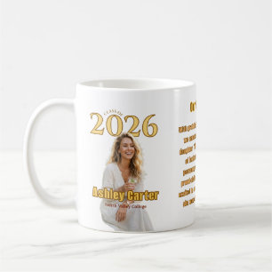 Taza De Café Tendencias de graduación modernas PhotoPop regalo
