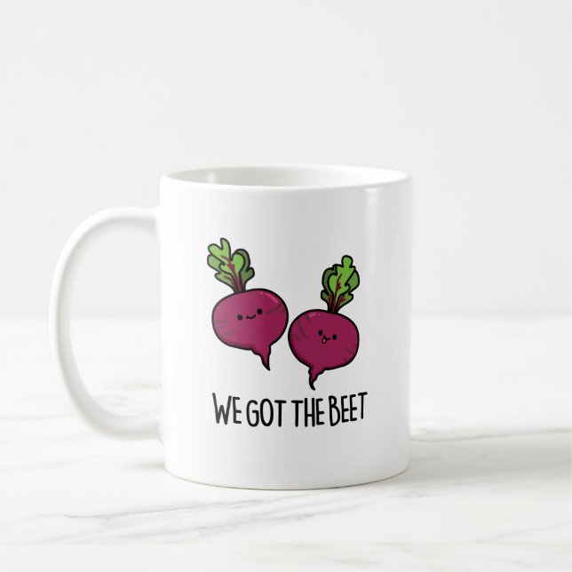 Taza De Café Tenemos El Divertido Pun Vegetable De La Abeja (Izquierda)